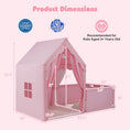 Load image into Gallery viewer, Kids Play Tent with Playpen 2-in-1 Toddler Playhouse with Yard
