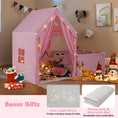 Load image into Gallery viewer, Kids Play Tent with Playpen 2-in-1 Toddler Playhouse with Yard

