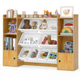 Load image into Gallery viewer, Kids Toy Storage and Bookshelf with Boxes and Open Shelves
