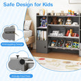 Load image into Gallery viewer, Kids Toy Storage and Bookshelf with Boxes and Open Shelves

