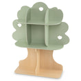 Load image into Gallery viewer, Kids Tree Bookshelf 45" Tall Freestanding Bookcase with Open Shelves-Green
