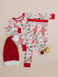 Load image into Gallery viewer, Bamboo Two Piece Set | Santa Patchwork
