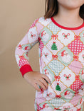 Load image into Gallery viewer, Bamboo Two Piece Set | Santa Patchwork
