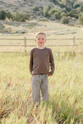 Load image into Gallery viewer, Brown Long Sleeve Tee

