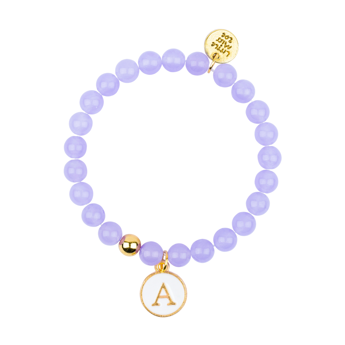 Initial Gemstone Bracelet