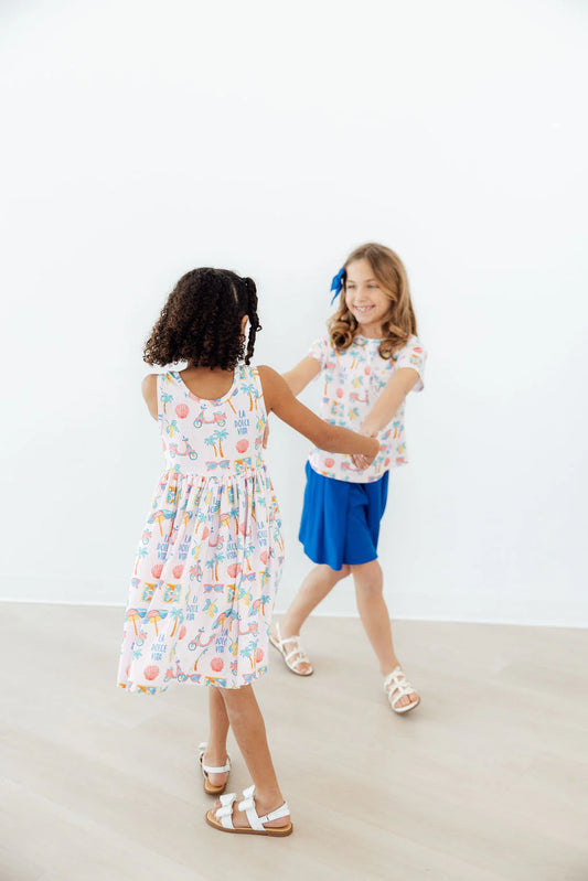 LA DOLCE VITA TANK TWIRL DRESS