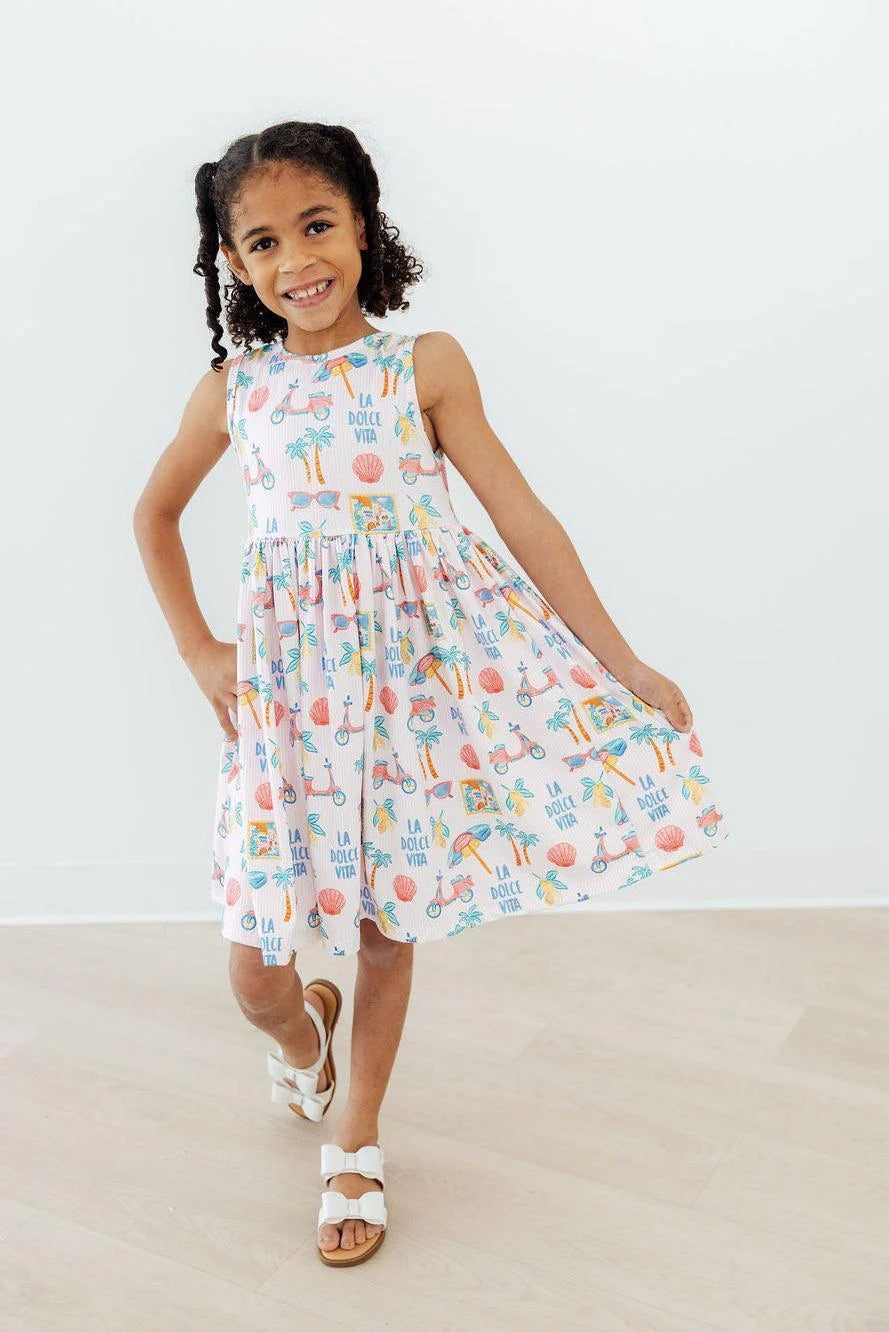 LA DOLCE VITA TANK TWIRL DRESS