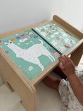 Load image into Gallery viewer, Children's Lap Desk in Natural Birch | Montessori Floor Table

