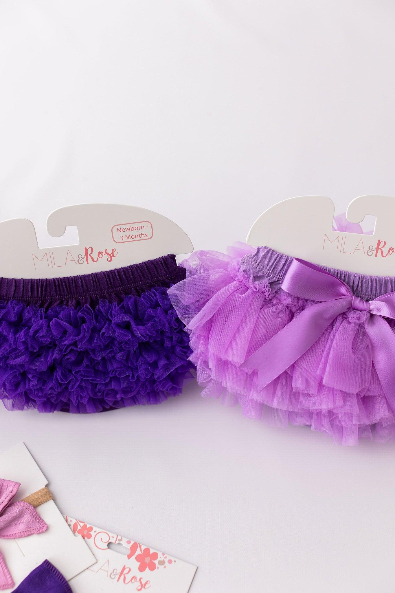 Lavender Ruffle Tutu Bloomer
