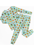 Load image into Gallery viewer, Bamboo Pajama Set - Let's Explore Nature Badges
