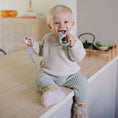 Load image into Gallery viewer, Linen Pacifier Clip 2-Pack

