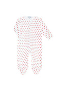 Load image into Gallery viewer, Little Apples Zipper Footie
