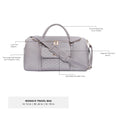 Load image into Gallery viewer, Weekender Travel Bag | Pearl White
