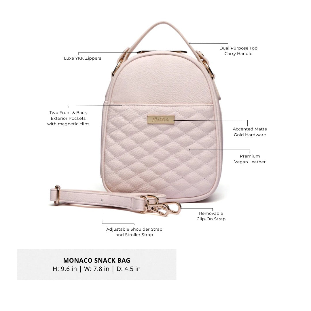 Classic Snack Bag | Pastel Pink