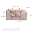 Load image into Gallery viewer, Weekender Travel Bag | Pastel Pink
