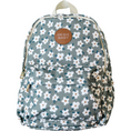 Load image into Gallery viewer, Green Floral Mini Backpack
