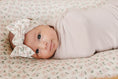 Load image into Gallery viewer, Pink Petal Floral Bamboo Head Wrap
