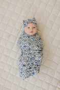 Load image into Gallery viewer, Bluebell Pointelle Bamboo Head Wrap
