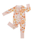 Load image into Gallery viewer, Bamboo Zip Romper |  Sweet Blossom
