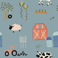 Load image into Gallery viewer, Macdonald Wallpaper by Grumble Co. Designs
