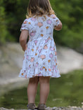 Load image into Gallery viewer, Halloween Pumpkin Ghost Print Cute Girls Dress

