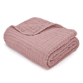 Load image into Gallery viewer, Baby Muslin Blanket in Mauve
