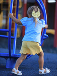 Load image into Gallery viewer, Girls Back To School Crayon Applique Top Shorts Set
