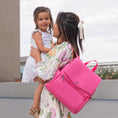 Load image into Gallery viewer, Hot Pink Mini Classic Diaper Bag II
