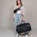 Load image into Gallery viewer, Weekender Travel Bag | Ebony Black
