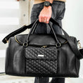 Load image into Gallery viewer, Weekender Travel Bag | Ebony Black
