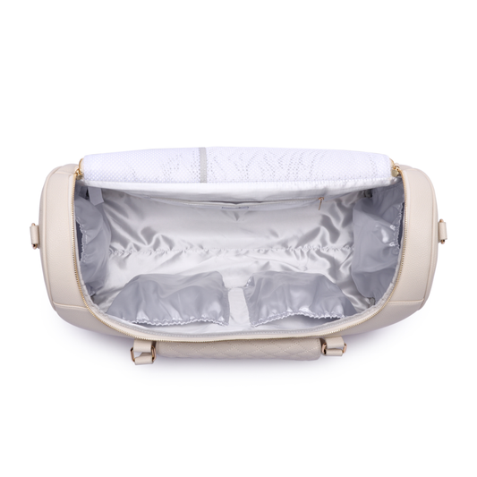 Weekender Travel Bag | Pearl White