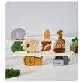 Load image into Gallery viewer, Wooden Animal Stacking Blocks: Montessori Balancing Toy for Creative Play
