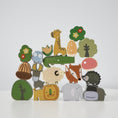 Load image into Gallery viewer, Wooden Animal Stacking Blocks: Montessori Balancing Toy for Creative Play
