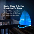Load image into Gallery viewer, Hygro Plus 3-in-1 Baby Humidifier, Diffuser & Nightlight
