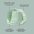 Load image into Gallery viewer, Moov & Protect Anti-UV Cooling Beach Tent
