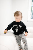 Load image into Gallery viewer, Organic Cotton Spooky Mini Crewneck Sweatshirt
