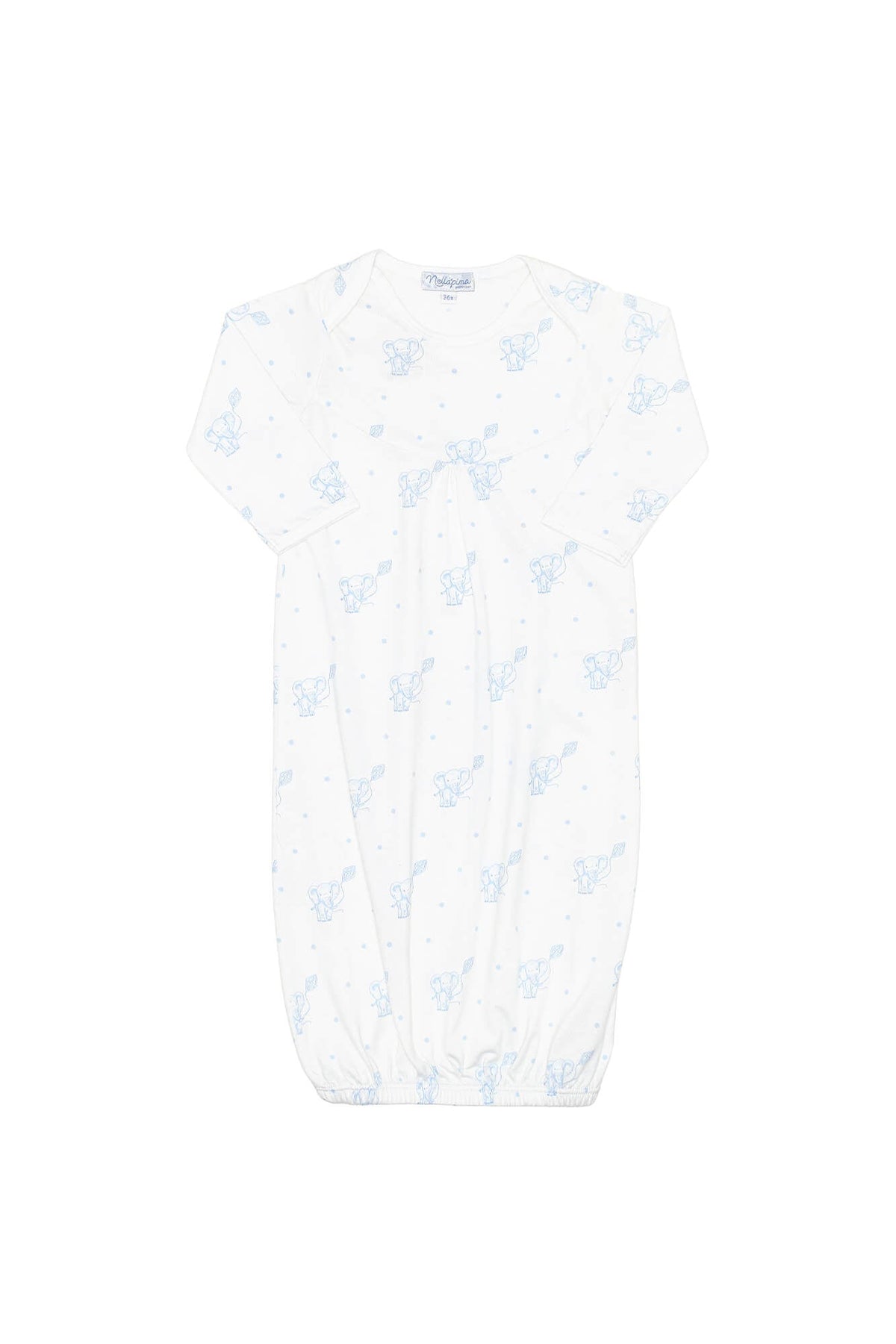 Blue Elephant Gown