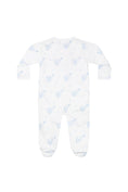 Load image into Gallery viewer, Blue Elephant Zipper Footie
