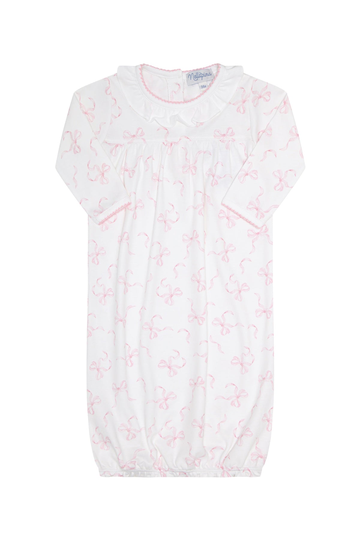 Charming Bows Print Gown