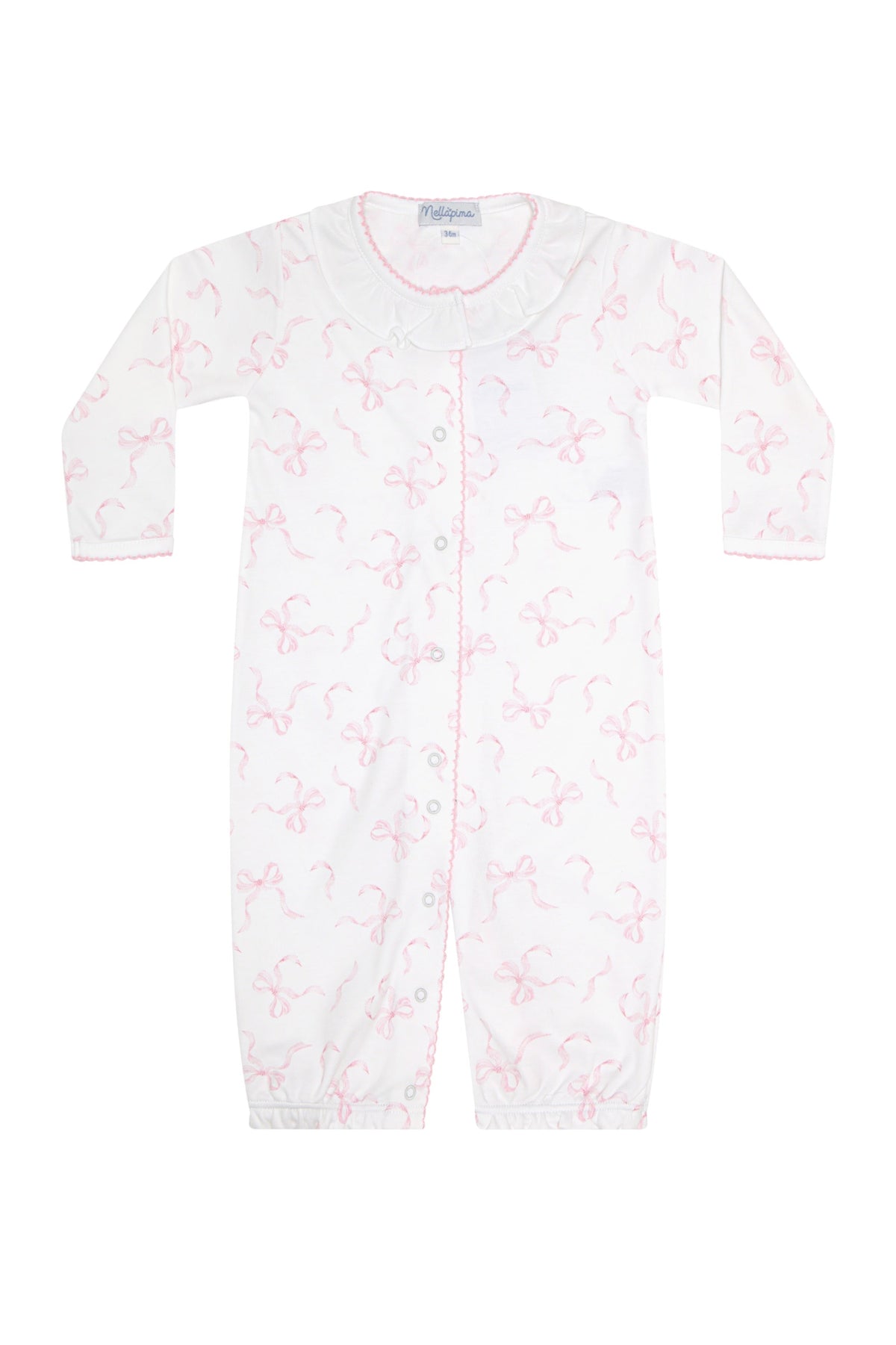 Charming Bows Print Converter Gown