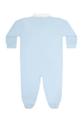 Load image into Gallery viewer, Mini Voyages Embroidery Snap Footie
