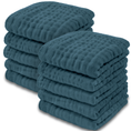 Load image into Gallery viewer, Muslin Washcloths  in Neptune
