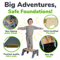 Load image into Gallery viewer, 1-Step Wooden Stool for Kids
