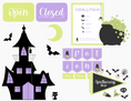 Load image into Gallery viewer, Witches Brew Apothecary Shop Dramatic Play
