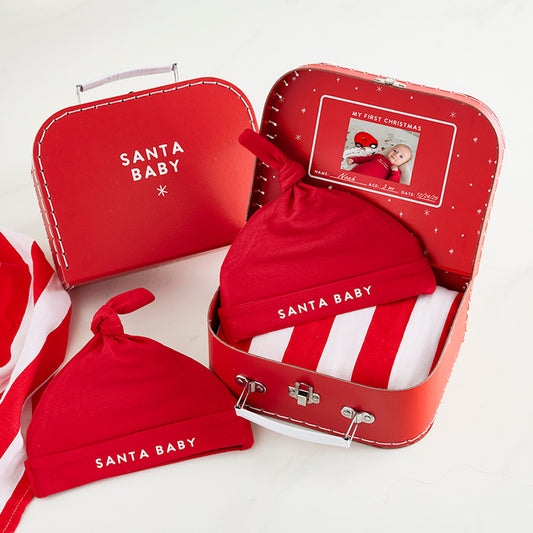 Christmas Suitcase Set - Santa Baby