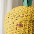 Load image into Gallery viewer, Pineapple Storage Basket Large - Yellow
