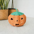 Load image into Gallery viewer, Pumpkin Face Basket
