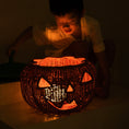 Load image into Gallery viewer, Pumpkin Face Basket
