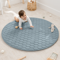Load image into Gallery viewer, Play Mat with Non-Slip Bottom in Pacific Blue
