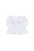 Load image into Gallery viewer, Patchwork Smocked Dress LS
